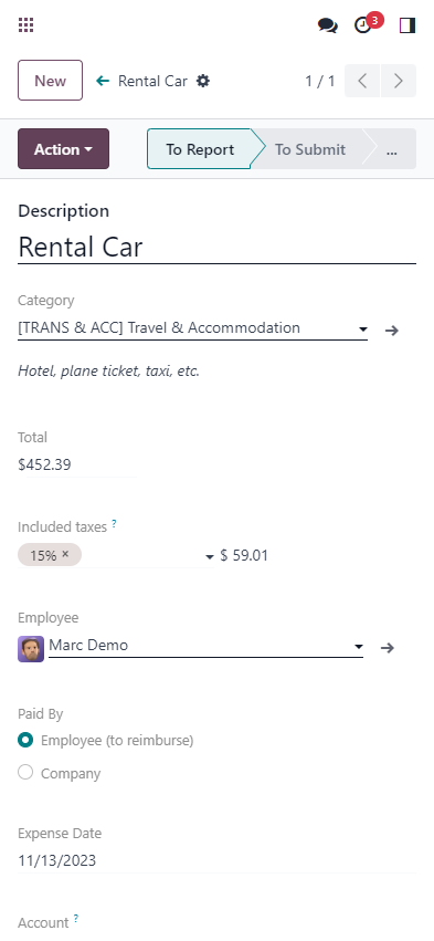 App Odoo